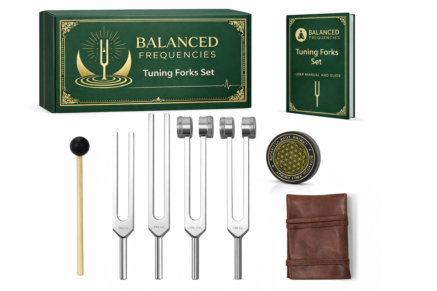 Sound Healing Tuning Forks Set